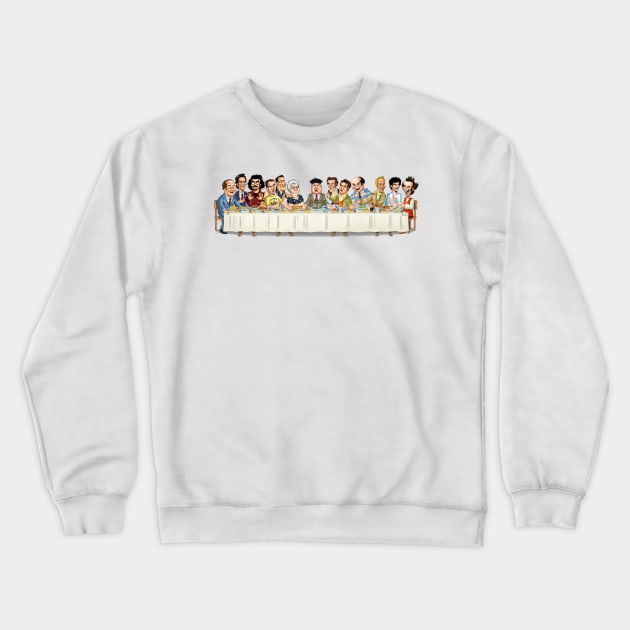 Ultima Cena -Versione Commedia Italiana anni 80- Crewneck Sweatshirt by DaneDav